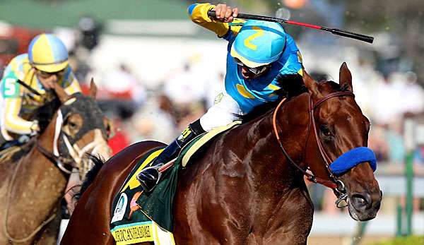 American Pharoah ist als Favorit an den Start gegangen