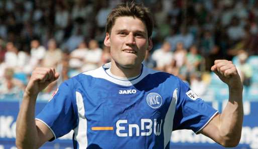 Giovanni Federico lief bereits von 2005 bis 2007 im KSC-Trikot auf