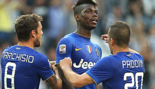 Paul Pogba (M.) könnte die Alte Dame nach dieser Saison verlassen