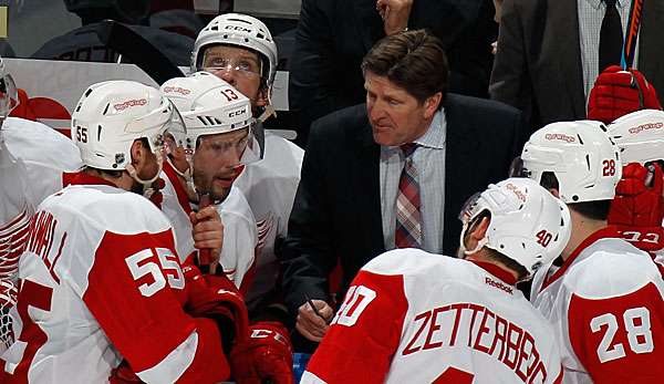 Mike Babcock holte  mit den Detroit Red Wings 2008 den Stanley Cup 