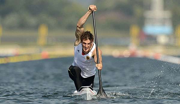 Auch für Canadier-Olympiasieger Sebastian Brendel sprang in Duisburg ein Sieg heraus 