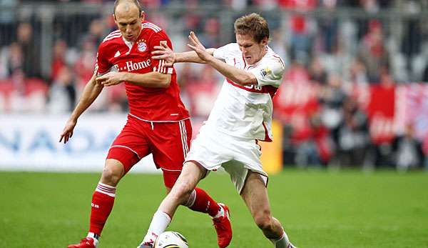Von 2000 bis 2005 und in der Saison 2009/10 spielte Hleb für den VfB Stuttgart