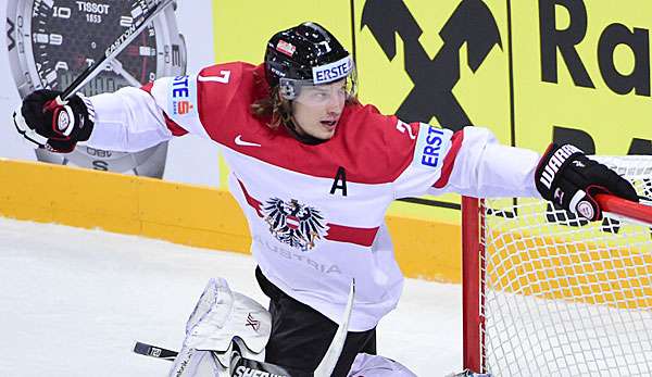 Mit Österreich stieg Brian Lebler bei der WM 2015 in Tschechien unglücklich ab 