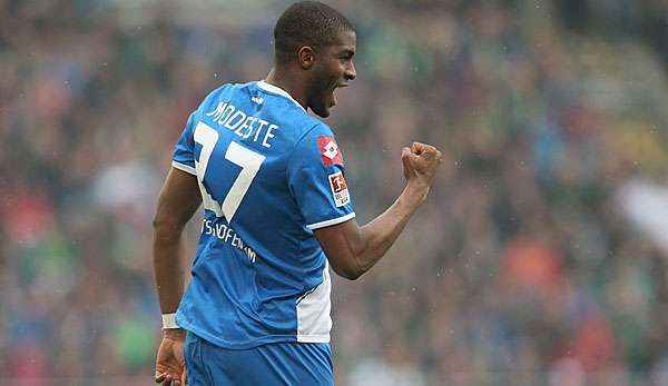 Anthony Modeste kam 2013 vom SC Bastia zur TSG Hoffenheim in die Bundesliga 