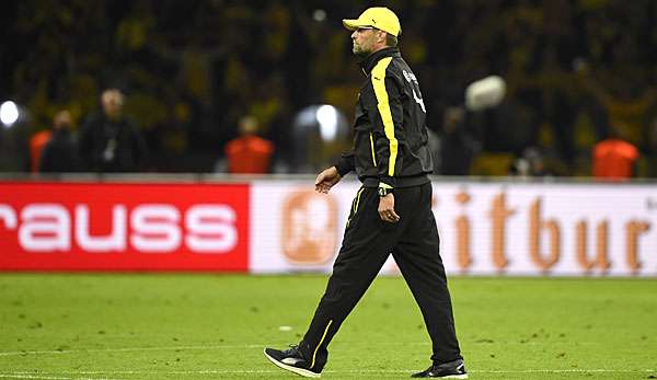 Jürgen Klopp musste in seinem letzten Spiel als BVB-Trainer eine Niederlage hinnehmen
