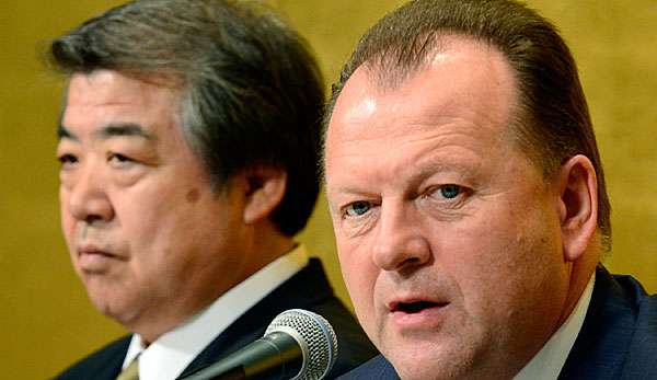 Marius Vizer (r.) hat den Machtkampf mit Thomas Bach verloren
