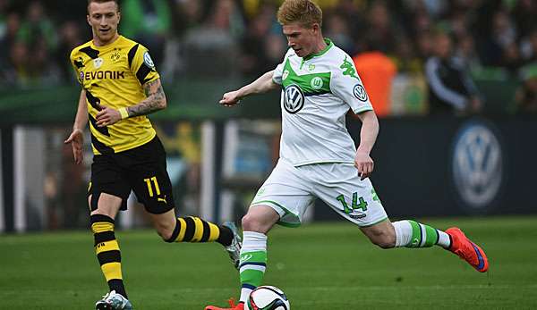 Trotz Offerten aus ganz Europa soll Kevin de Bruyne möglichst lange in Wolfsburg spielen 