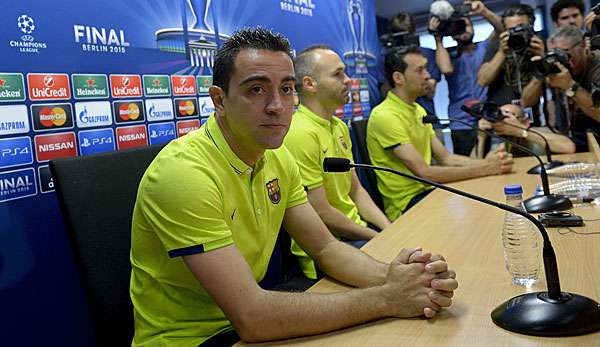 Für Xavi Hernandez wird das CL-Finale gegen Juve das letzte Pflichtspiel für Barca 