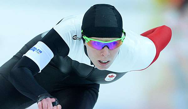 Christine Nesbitt holte 2010 im heimischen Vancouver die Goldmedaille über 1000m 