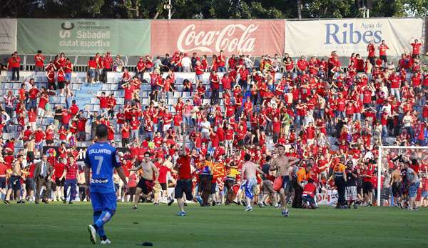Osasuna im Glück: In letzter Sekunde sicherten sich die Nordspanier den Klassenerhalt