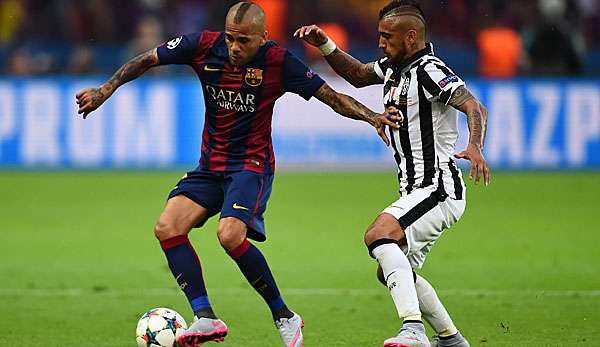 Dani Alves' Zukunft bei Barca ist nicht gesichert