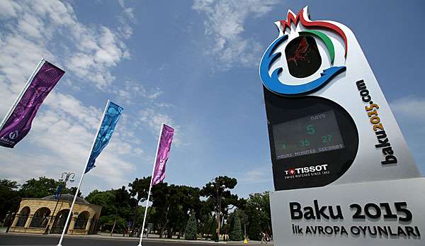 Wenige Tage vor Start der Europaspiele gibt es in Baku Ärger mit der Presse 