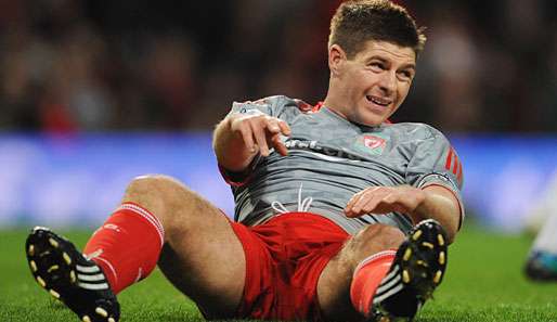 Steven Gerrard gewann 2005 mit Liverpool die Champions League