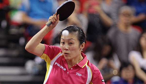 Han Ying ist mit Rang 10 in der Welt die deutsche Nummer eins 