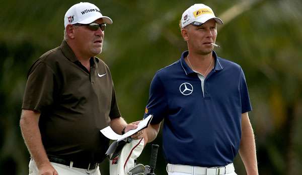 Marcel Siem und Caddie Guy Tilston hatten diese Saison schon jede Menge Frust-Momente 