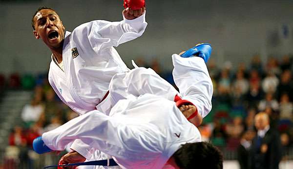 Karateka Horne holte die erste deutsche Silber-Medaille bei den Europaspielen in Baku 