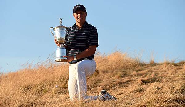 Jordan Spieth gewann bei den US Open bereits sein zweites Major
