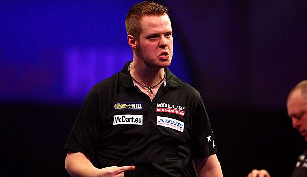 Max Hopp gelang in Riesa der erste 9-Darter seiner Karriere