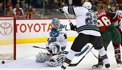 Die San Jose Sharks verlieren bei den Minnesota Wild