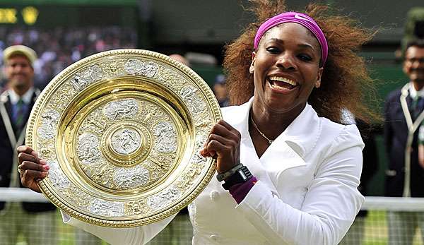 Serena Williams gewann 2012 das letzte mal in Wimbledon - 2013 und 2014 schied sie früh aus
