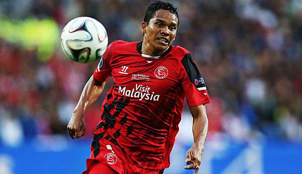 Carlos Bacca wird den FC Sevilla in Richtung Mailand verlassen