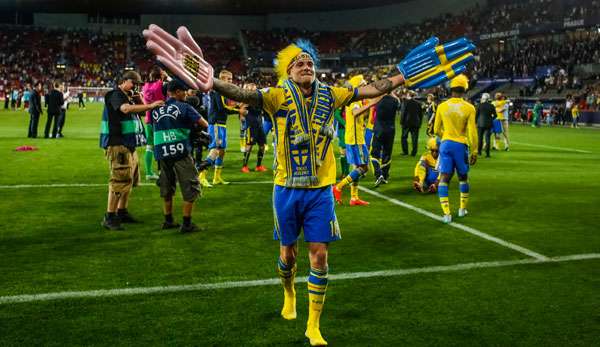 John Guidetti war einer der Helden bei Schwedens U21-EM-Triumph