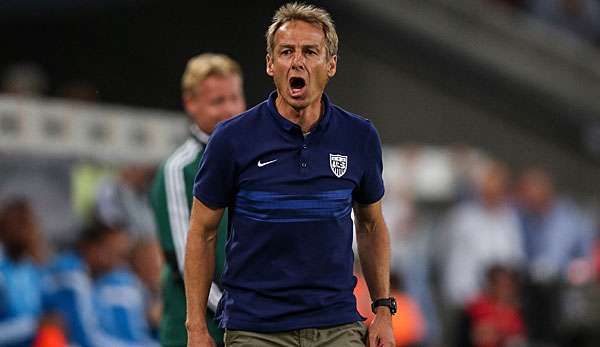 Jürgen Klinsmann geht mit den USA als Topfavorit in den Gold Cup 2015 