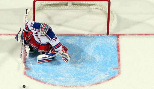 Henrik Lundqvist bot gegen die Pittsburgh Penguins eine beeindruckende Leistung