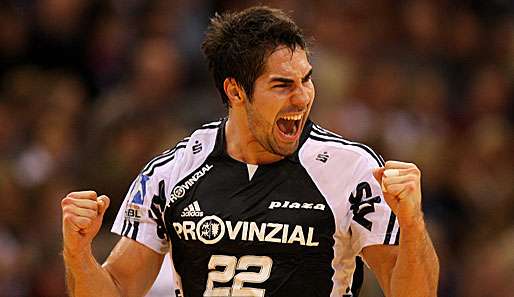 Nikola Karabatic hat in Kiel noch einen gültigen Vertrag bis 2012