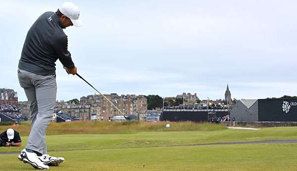 Jordan Spieth peilt in St. Andrews den dritten Major-Titel in diesem Jahr an