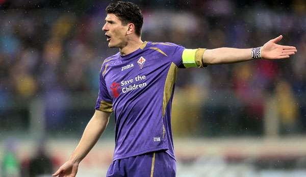 Mario Gomez war zwischenzeitlich sogar Kapitän beim AC Florenz