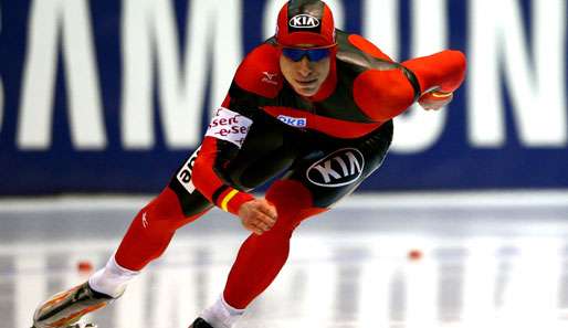 Die deutschen Herren um Robert Lehmann starteten gut in die Eisschnellauf-EM