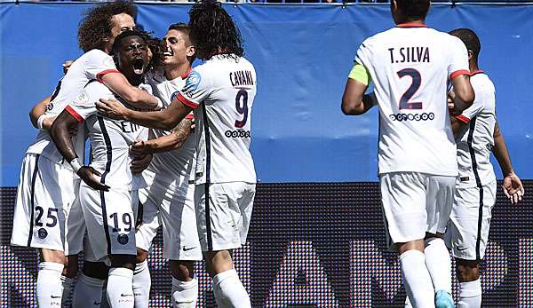 Cavani und Co. jubeln: Der erste Titel der Saison ist perfekt