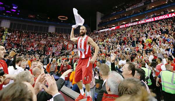 Vassilis Spanoulis gewann insgesamt drei Mal die Turkish Airlines Euroleague
