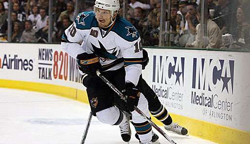 Christian Ehrhoff war mit seinen San Jose Sharks erfolgreich