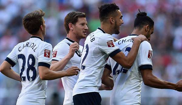 Tottenham Hotspur beendete den Audi Cup 2015 auf Platz drei