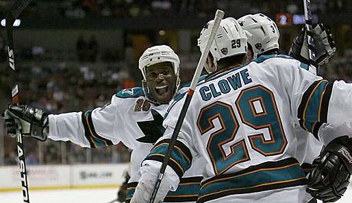 Jubel bei den San Jose Sharks