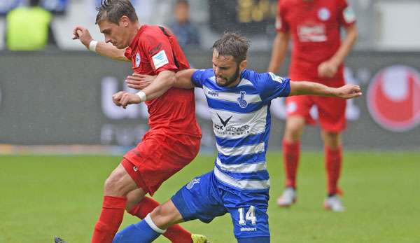 Der MSV Duisburg kam gegen Bielefeld doch noch zu einem Punktgewinn