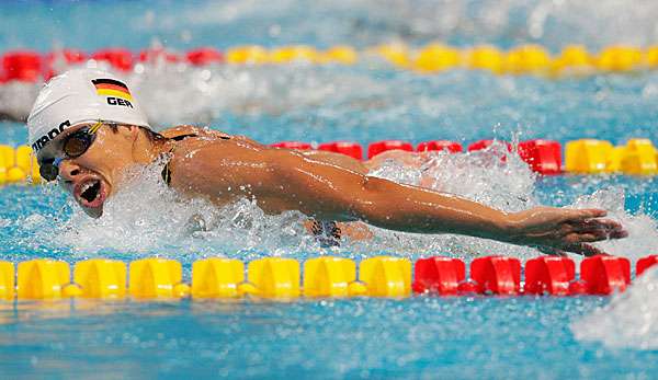 Franziska Hentke war über 50 Meter Schmetterling die Schnellste