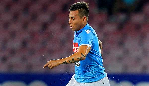Vargas sammelte mit Napoli reichlich internationale Erfahrung