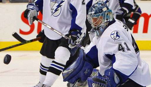 Lightning-Keeper Mike Smith brachte die LA Kings mit starken Paraden zur Verzweiflung
