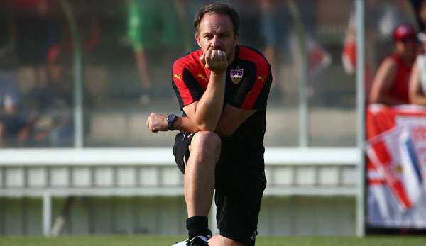 Alexander Zorniger erlebt beim VfB einen Negativlauf