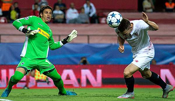 Kevin Gameiro (r.) brachte den FC Sevilla in Führung