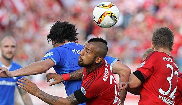Arturo Vidal erzielte das Führungstor für die Bayern
