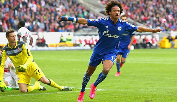 Schalkes Leroy Sane schoss den VfB mit seinem goldenen Tor noch tiefer in die Krise