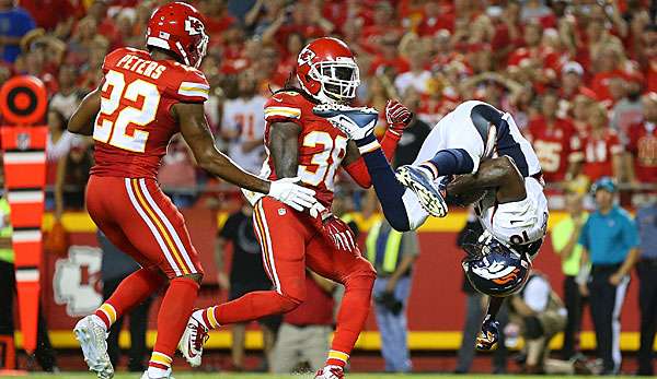 Emmanuel Sanders war mit zwei Touchdowns Denvers Lebensversicherung in KC