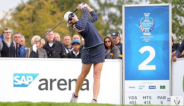 Paula Creamer verbuchte den entscheidenden Punkt des Turniers