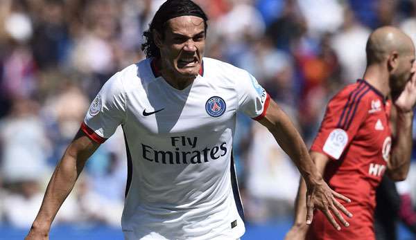 Edinson Cavani führt die Torschützenliste der Ligue 1 an