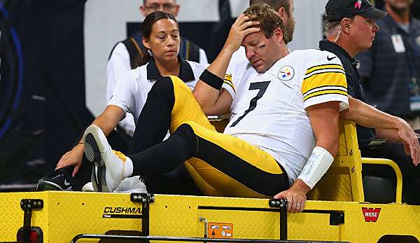 Ben Roethlisberger hat sich am Knie verletzt und könnte lange Zeit ausfallen