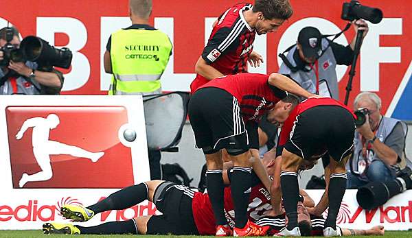 Der FC Ingolstadt erzielte gegen Frankfurt seine ersten beiden Heimtore in der Bundesliga